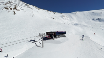 Rendering der neuen Höllkarbahn Bergstation | © Silvrettaseilbahn AG
